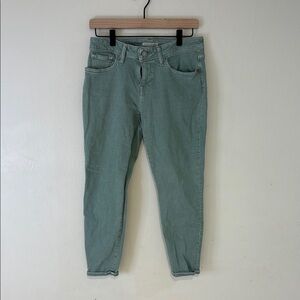 Lucky Brand Green Cropped Ankle Jeans